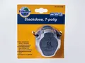 Filmer 7-Polige Metallsteckdose mit Federdeckel, 12V – Silber Steckdose AHK