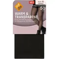 Nur Die Feinstrumpfhose Warm & Transparent schwarz 40-44