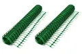 2 x Warnzaun Grün 50 m x 1 m Sicherheitszaun Absperrzaun Zaun Bauzaun Schutzzaun