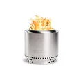 Solo Stove Feuerschale Ranger 2.0 mit Standfuß | Feuerstelle zur Raucharmen Holzverbrennung, Herausnehmbare Auffangschale, Mobile Outdoor Feuertonne für Unterwegs, Edelstahl, 38 x 41,5 cm, 7,3 kg