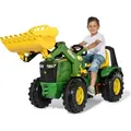 Rolly Toys Trettraktor John Deere rollyX-Trac Premium inkl. Zweigangschaltung - Weiß