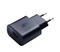 ISY IWC-4000 Wall Charger, Schwarz
