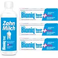 Bioniq® Repair Plus SET: 1x Zahn-Milch Mundspülung + 3x Repair Zahncreme