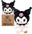 Joy Toy - Sanrio Kuromi Plush 24 cm in Kartontäschchen