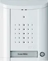Schneider Electric Ritto Türstation, Entravox, Audio für 1-Familienhaus, Gegensprechanlage mit Beleuchtung und Klingeltaste, Aufputz, Außeneinheit, weiss, Artikelnummer 1840170