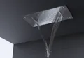 XXL Regendusche Edelstahl SUPERFLACH Duschkopf DPG5017 - 70x38cm - Deckeneinbau