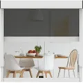 Rollo Außenrollo ohne Bohren (Weiß, Transparent) für Fenster CLIP'N'SHADE, CLIP`N`SHADE 140 cm