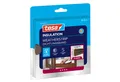tesa Dichtungsband INSULATION Dichtungsband S -Selbstklebende Gummidichtung, (Packung, 1-St., Dichtungsband S Braun - 6 m x 9 mm x 4 mm), zum Isolieren von Spalten an Fenstern und Türen