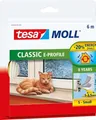 Tesa E Profil Dichtung braun 6m:9mm 5463 (Inh. 10 Stück)