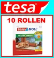 10 ROLLEN TESA Fenster-/Türmoll tesamoll® 5463 B 9mm x H 4mm L 6m braun 1-3,5 mm