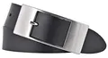 Bernd Götz Damen Leder Gürtel 35 mm schwarz Rindleder (105 cm)