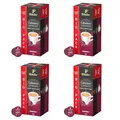 Tchibo Cafissimo Vorratsbox Espresso kräftig Kaffeekapseln, 120 Stück – 4x 30 Kapseln (Espresso, intensiv mit kräftigen Röstaromen), nachhaltig & fair gehandelt
