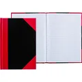 Idena Kladde A6 kariert schwarz rot FSC-Mix (A6, Kariert, Harter Einband) (22657878)
