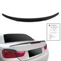 Heckspoiler passt für BMW 4er (F33) Cabrio 2012-2021 ABS schwarz glanz +ABE