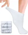 Fiera Besa Diabetiker Socken Damen – Knöchelsocken mit Viskose aus Bambuszellstoff – Weicher Komfortbund, Nahtlose Zehe, Atmungsaktive Damen-Socken, Größen 35-38/39-42