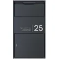 MOCAVI Paketbriefkasten PBox 55 anthrazit inkl. Personalisierung