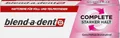 Blend-a-dent Super Haftcreme extra strak Spar-Set 4x47g. Bietet Krümelschutz und Tragecomfort. Neutraler Geschmack. Für Voll- und Teilprothesen.