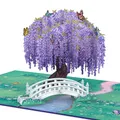 papercrush® Pop-Up Karte Schmetterlingsbaum - Edle 3D Geschenkkarte für Ehefrau, Mama und Freundin (Ich liebe Dich, Dankeschön), Schmetterlingskarte für Frauen zum Geburtstag, Jahrestag & Hochzeitstag