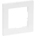 Legrand 765181 SEANO+ 1-fach Rahmen, Ultraweiß