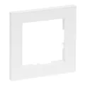 LEGRAND, SEANO+ 1-fach Rahmen, halogenfreies Thermoplast, nachhaltige Produktion und Verpackung, Farbe: Ultraweiß, 765181