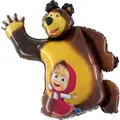 Grabo Folienballon Peppa Pig und Teddy (1x) (FL18031P)