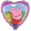 Folienballon - Peppa Wutz Herz