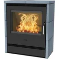 Kaminofen FIREPLACE "RÖNKY Speckstein", grau, Kaminöfen