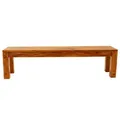 Bank Gani 175x40 aus indischem Sheesham-Massivholz