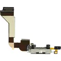 OEM Systemanschluss + Flexkabel für iPhone 4 schwarz (Apple iPhone 4) (821-1093-A)