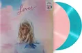 Taylor Swift - Lover Limited Edition Pink Blue Transparent 2 Vinyl LP  NEU OVP