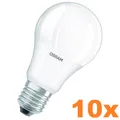 10er-Spar-Pack Osram E27 LED Lampe 8.5W wie 60W 2700K warmweißes Licht