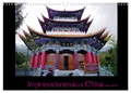 CALVENDO Wandkalender Impressionen aus China (Wandkalender 2026 DIN A3 quer), CALVENDO Monat