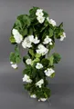 Kunstblume Geranienhänger 70cm ZF Kunstpflanzen Hängegeranie künstliche Geranie, Seidenblumen Roß, Höhe 70 cm, Weiß