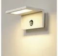 SLV Außen-Wandleuchte LED Wandleuchte LED Sensor Wl 9,8W 560lm IP44, LED