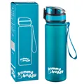 yummybuddy Trinkflasche Kinder Wasserflasche Auslaufsicher Tritan 500ml Petrol