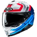 HJC i71 Motorrad Integralhelm mit Sonnenbl. und Pinlock MC21 58/59-L