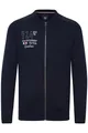 FQ1924 Erland Herren Strickjacke Cardigan Grobstrick, Größe:XL, Farbe:Navy Blazer (193923)