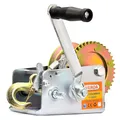 Verda Handseilwinde bis 1136kg 10m 2500lbs 4:1, 8:1 Hand Winde Bootswinde Anhänger Seilwinde Handwinde, Handwinde manuell WK1136