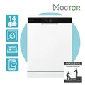 MOCTOR DW70014AW Geschirrspüler 14 Maßgedecke Aquastop WIFI 2ML