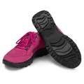 VITAFORM Wanderschuhe für Damen I Wasserabweisende Trekking-Halb-Schuhe I Nubuk-Leder-Schuhe I Stabiler Halt und maximaler Comfort I Austauschbares Luftpolster-Fußbett I Weite H pink, 40
