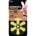 Duracell HÖRGERÄTE-BATTERIE 1,4V / DURACE TAB 10/6STK. 077559/166783