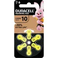 Duracell Hörgerätebatterie ZA 10 1.45 V 6 St. 100 mAh Zink-Luft