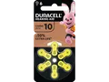 8 Packungen DURACELL DU EASY TAB 10 (PR70) Hörgerätebatterie, Zink-Luft