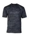 T-Shirt Mesh dark camo, Camping, Outdoor, Military, Sport       -NEU-