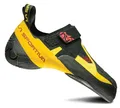 LA SPORTIVA Skwama Gelb - Sensibler Flexibler Kletterschuh, Größe EU 42 - Farbe Black - Yellow