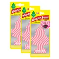 3x WUNDERBAUM Duftbäumchen BUBBLE GUM Lufterfrischer Auto 1er Pack