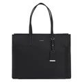 Calvin Klein CK Mixmedia Shopper Tasche 40 cm schwarz TAS036600