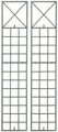 CLP Rankgitter Trigo Set, 2 St., 2er, aus Eisen zur Wandbefestigung
