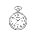 Festina Taschenuhr Herren mit Kette - Edelstahl 316L - Quarzwerk - Kalender - Klassisch, Vintage und Elegant F2019/1