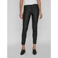 Vila Stretch-Hose VICOMMIT superschmale Skinny-fit schwarz XS (34)